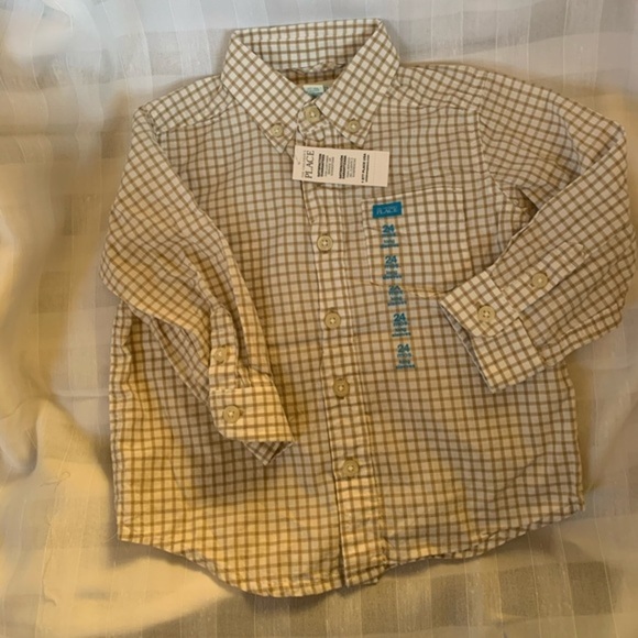 New The Children Place Long Sleeve Shirt Sz 24‎ M - Picture 2 of 4